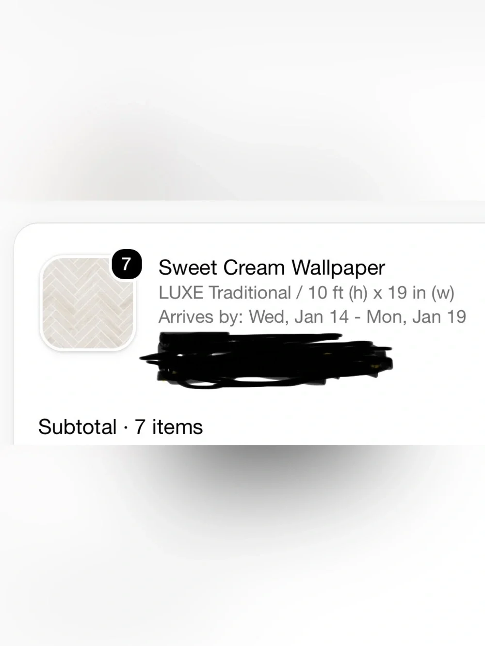 Wallblush listing sweet